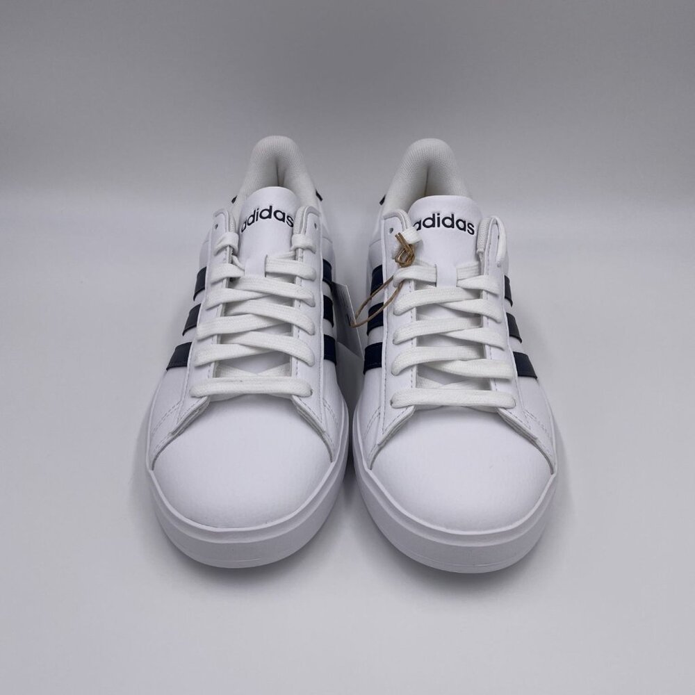 adidas Grand Court 2.0 White Legend Ink Women's Shoes - Picture 3 of 8